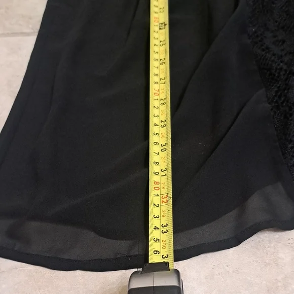 Xhilaration Black Sheer Swimsuit Cover Up, XL - Picture 5 of 6